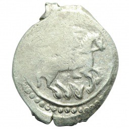 Монета Денга Александр Иванович 1423 - 1429 Нижегородско-Суздальское великое княжество Сокольник вправо
