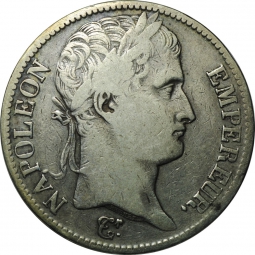 Монета 5 франков 1811 А Франция