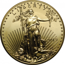 Монета 50 долларов 2015 США