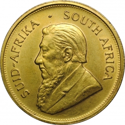 Монета 1 крюгерранд 1970 ЮАР