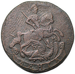 Монета Денга 1788 КМ