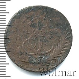 Монета 1 копейка 1789 ММ