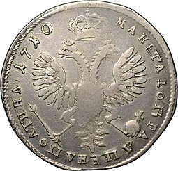 Монета Полтина 1710 ВРП