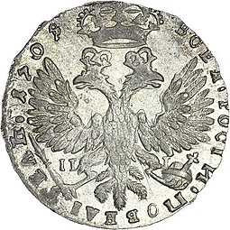 Монета Тинф 1708 IL-L Для Речи Посполитой