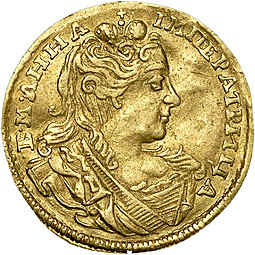 Монета Червонец 1730