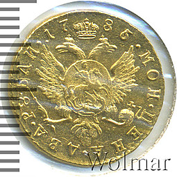 Монета 2 рубля 1786 СПБ