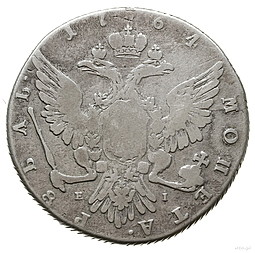 Монета Полтина 1764 ММД EI