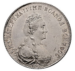 Монета Полтина 1788 СПБ ЯА