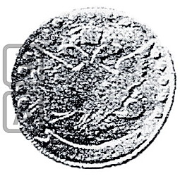 Монета 15 копеек 1760 ММД Пробные