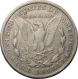 Монета 1 доллар 1921 S США