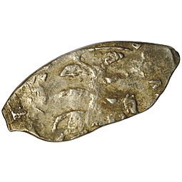 Монета Денга Василий Иванович III Новгород
