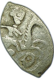 Монета Денга Василий Иванович III Москва
