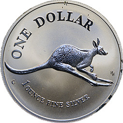 Монета 1 доллар 1994 Кенгуру Австралия