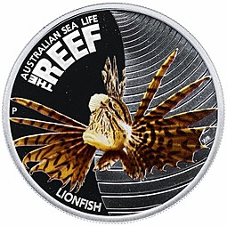Монета 50 центов 2009 Морская жизнь Австралии - крылатка Австралия