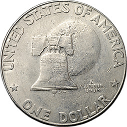 Монета 1 доллар 1976 D 200 лет Независимости США