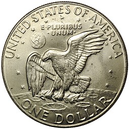 Монета 1 доллар 1978 D США