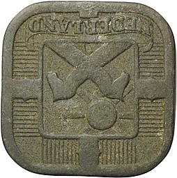 Монета 5 центов 1941 Нидерланды