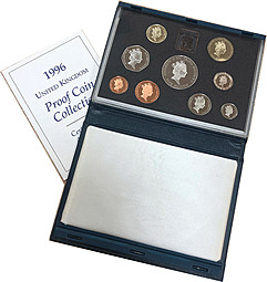 Набор 1996 9 монет PROOF Великобритания