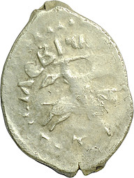 Монета Денга Иван III Васильевич Осподарь К Новгород