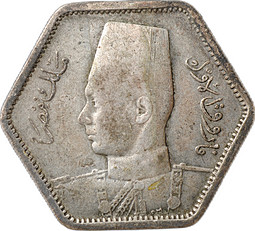 Монета 2 пиастра 1944 Египет