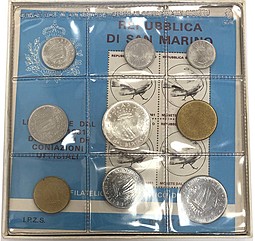 Монета Годовой набор 1981 Сан-Марино