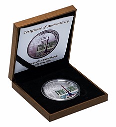 Монета 20 квача 2009 Эрмитаж и Александровская Колонна Санкт-Петербург Малави