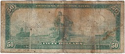 Банкнота 50 долларов 1914 Филадельфия США