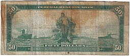 Банкнота 50 долларов 1914 D США