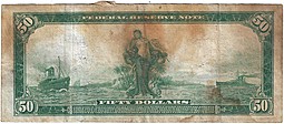 Банкнота 50 долларов 1914 С США