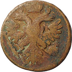 Монета Денга 1740