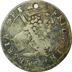 Монета 18 грошей (орт) 1684 Кёнигсберг Пруссия