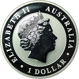 Монета 1 доллар 2018 Австралийская коала Австралия