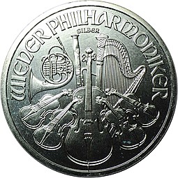 Монета 1,5 евро 2012 Венская Филармония Австрия