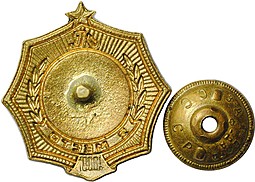 Нагрудный знак Первенство Ленинграда - Парусный спорт - 2 место