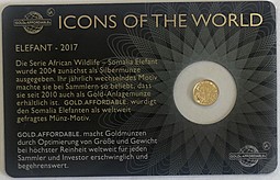 Монета 10 Франков 2017 Монетные символы мира Руанда