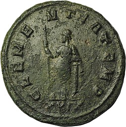 Монета Антониниан 276 Флориан Римская Империя
