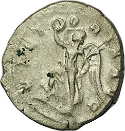 Монета Антониниан 248-251 Траян Деций Римская Империя