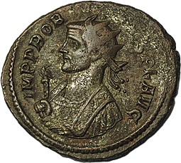 Монета Антониниан 276-282 Проб Римская Империя