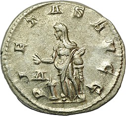 Монета Антониниан 244-249 Отацилия Севера, жена Филиппа I Римская Империя
