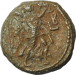 Монета Тетрадрахма 269 Клавдий II Готский Римская Империя, провинция Египет