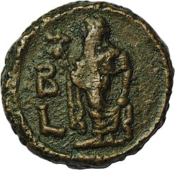Монета Тетрадрахма 277 Проб Римская Империя, провинция Египет