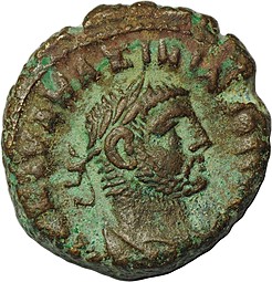 Монета Тетрадрахма 293-305 Марк Аврелий Валерий Максимиан Геркулий Римская Империя, провинция Египет