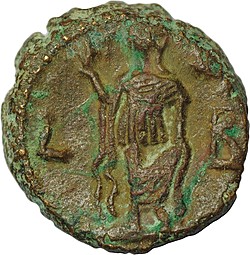 Монета Тетрадрахма 293-305 Марк Аврелий Валерий Максимиан Геркулий Римская Империя, провинция Египет