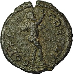 Монета Тетрадрахма 238-244 Гордиан III Римская Империя, провинция Фракия