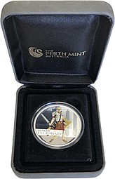 Монета 1 доллар 2010 Великие воины - Римский Легионер Тувалу