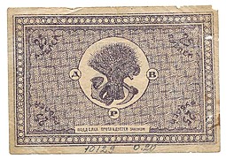 Банкнота 25 рублей 1920 Дальневосточная Республика