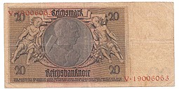 Банкнота 20 марок 1924-1929 Германия
