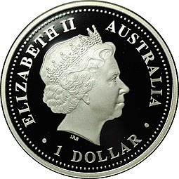 Монета 1 доллар 2007 Откройте Австралию - Аделаида Австралия