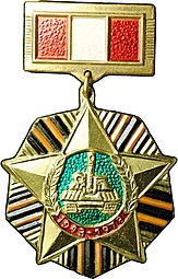 Знак 35 лет Первой гвардейской Краснознамённой танковой армии 1943-1978 СССР ГДР
