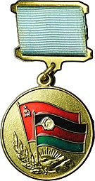 Медаль От благодарного Афганского народа Воину-интернационалисту Афганистан